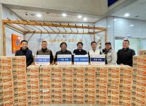지역봉사단체, 정선군종합사회복지관에 라면100박스 후원