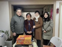 수원시 영통구 매탄1동, 새해맞이 경로당 어르신 방문인사