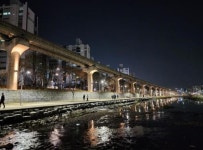 북구청 걷고 싶은 밤길, 팔거천‘빛의 산책로’완성:경인투데이뉴스 ≪경인투데이뉴스≫ 북구청 걷고 싶은 밤길, 팔거천‘빛의 산책로’완성