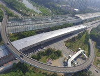 수원시, 화재로 전소됐던 하동IC 고가차도 방음터널 복구공사 완료:경인투데이뉴스 ≪경인투데이뉴스≫ 수원시, 화재로 전소됐던 하동IC... 