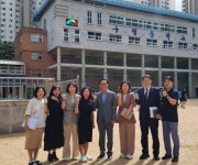 인천시의회 한민수 의원, 구월중학교 교육환경 점검