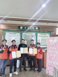 아산시 송악면 행복키움추진단, 우신설비건설(주)로부터 이웃사랑 후원금 기탁받아