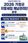 기장군, ‘2026년 기장군 지방세입 체납관리단’ 운영... 맞춤형 징수 추진