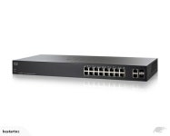 Cisco 18-port (16 x Gigabit + 2 x Combo SFP) 1U Rackmountable L2 Smart Switch | Trade Me Cisco 18-port (16 x Gigabit + 2 x Combo... 