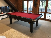 Pot black tournament grade pool table | Trade Me Pot black tournament grade pool table
