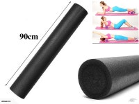 Yoga EPE Foam Roller Pilates Gym 90 x 15cm BLACK | Trade Me Yoga EPE Foam Roller Pilates Gym 90 x 15cm BLACK