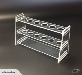 Test tube stand Acrylic 6x20mm | Trade Me Test tube stand Acrylic 6x20mm