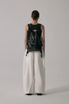 트리밍버드(TREEMINGBIRD) Twisted Layered Sleeveless [ Black ] - 사이즈 & 후기 | 무신사