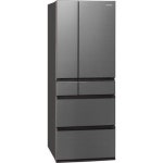 toutoushop: 파나소닉 NR-F606WPX-H [파셜 탑재 6 도어 냉장고(600 L・프렌치 도어) 에코나비/나노이 X탑재 미스티스치르그레이(프로스트... 