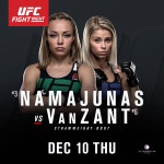 12월 10일 메인이벤트 변경, 나마주나스-밴전트 대결 | UFC 12월 10일 메인이벤트 변경, 나마주나스-밴전트 대결