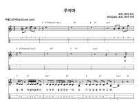 주지마 > 악보 | 우쿨스코어 우쿨스코어