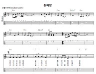 휘파람 > 악보 | 우쿨스코어 우쿨스코어
