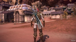 테라(TERA) 인벤 : 55공중정원표 전설무기 착용샷. - 테라 인벤 검투사 게시판 55공중정원표 전설무기 착용샷.