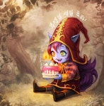 리그오브레전드 인벤 : 생일선물로 받은 룰루 - LoL 팬아트/카툰 게시판 생일선물로 받은 룰루