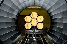 Wikipedia:Featured picture candidates/James Webb Space Telescope mirror acceptance testing