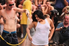 Wet T-shirt contest