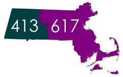 Area codes 508 and 774