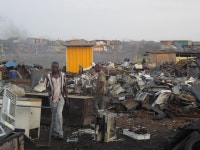Electronic waste recycling