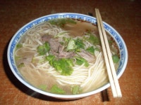 Beef noodle soup