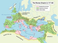 Template:Roman provinces AD 117