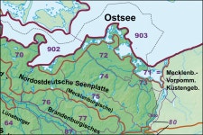 Natural regions of Germany