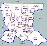 부평구의 행정 구역