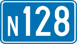 N128 road - Wikidata N128 road
