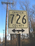 List of county routes in Camden County, New Jersey