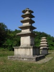 경주 장항리 서 오층석탑