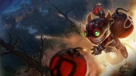 리그오브레전드 인벤 : 직스 폭탄 커서(마우스 포인터) - LoL 팬아트/카툰 게시판 직스 폭탄 커서(마우스 포인터)