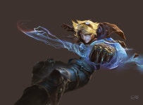 리그오브레전드 인벤 : 요즘 뜨는 이즈리얼 그려봤습니다! - LoL 팬아트/카툰 게시판 요즘 뜨는 이즈리얼 그려봤습니다!