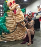 웹진 인벤 : 스타워즈 레아공주, 자바 더 헛 코스프레 - 오픈이슈갤러리 스타워즈 레아공주, 자바 더 헛 코스프레