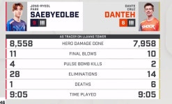 오버워치 인벤 : 금일 OWL 새별비[SBB] 똥기부여.gif - 오버워치 인벤 자유게시판