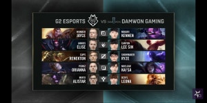 리그오브레전드 인벤 : 담원 vs G2 2경기 라인업.jpg - LoL/e스포츠 이야기 게시판 담원 vs G2 2경기 라인업.jpg