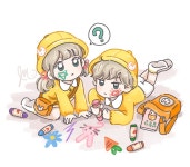 메이플스토리 인벤 : 꼬마 크레용 아가들 - 메이플스토리 인벤 팬아트 카툰 갤러리 꼬마 크레용 아가들
