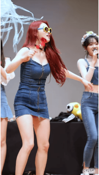 (움짤 多) 은근 섹시한 러블리즈 미주 실물 몸매 - 오픈이슈갤러리 - 인벤 (움짤 多)  은근 섹시한 러블리즈 미주 실물 몸매