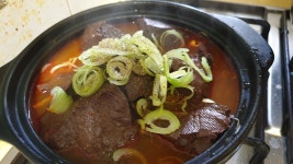 오버워치 인벤 : 엄마가 선지해장국 드시고싶대서 만들었어요 - 오버워치 인벤 자유게시판