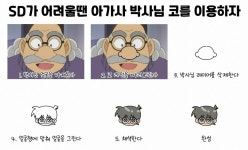 메이플스토리 인벤 : SD를 그리기 어렵다면 코난 브라운박사님을... 자유게시판 (구) SD를 그리기 어렵다면 코난 브라운박사님을 이용해보자.TIP