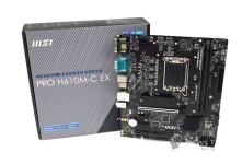 MSI PRO H610M-C EX 리뷰 by 뉴스탭 - MSI 브랜드 뉴스 다양한 환경에 최적화된 갓성비 메인보드! MSI PRO H610M-C EX 리뷰 by 뉴스탭
