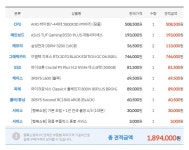IT 인벤 : 참고 부탁드립니다. - PC 견적 게시판