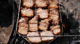 캠핑 삼겹살과 쫄면 | 로아 인벤