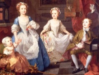 Retrato de los niños Graham, 1742 - William Hogarth - WikiArt.org Retrato de los niños Graham, 1742 - William Hogarth