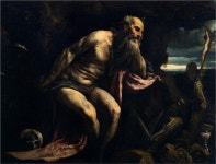 Saint Jerome, 1556 - Jacopo Bassano - WikiArt.org Saint Jerome, 1556 - Jacopo Bassano