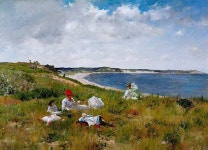 The Mandolin Player, c.1878 - c.1879 - William Merritt Chase - WikiArt.org