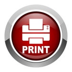 Print Icon Stock Photo, Picture And Royalty Free Image. Image 20206906. print icon