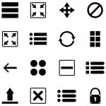 Menu Icon Set Royalty Free SVG, Cliparts, Vectors, and Stock Illustration. Image 90876623. menu icon set