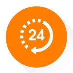 24/7 Icon Royalty Free SVG, Cliparts, Vectors, and Stock Illustration. Image 81298194. 24/7 icon