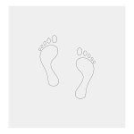 Footprint Icon Royalty Free SVG, Cliparts, Vectors, and Stock Illustration. Image 71545236. Footprint icon