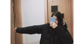 효정(chj0216)님의 스타일       | 유명한 브랜드는 아니지만 가격도 착하고 이쁘기까지하다❤️#롱패딩 #아웃도어 #lukken #루켄  