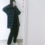 송이(suzy2203)님의 스타일       | #매드마르스 셔츠! 가을엔 셔츠지💕 도톰하고 따뜻하기 그지없는 소재라서 행복하다! (@song_e_song_  